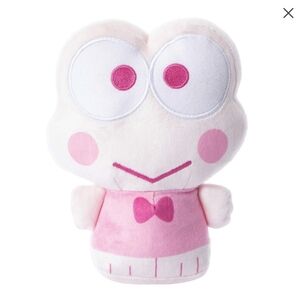 New Valentine's Keroppi Hello Kitty and Friends Pink Plush